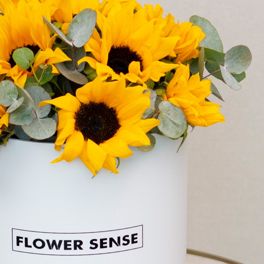 Sunflower Hatbox